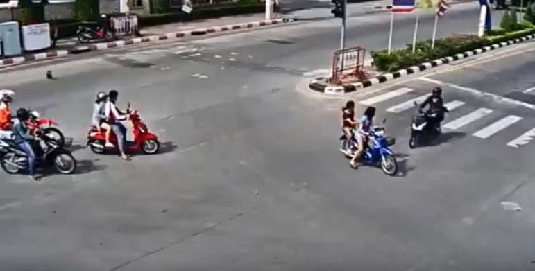 Kujdes me motoçikleta (Video)