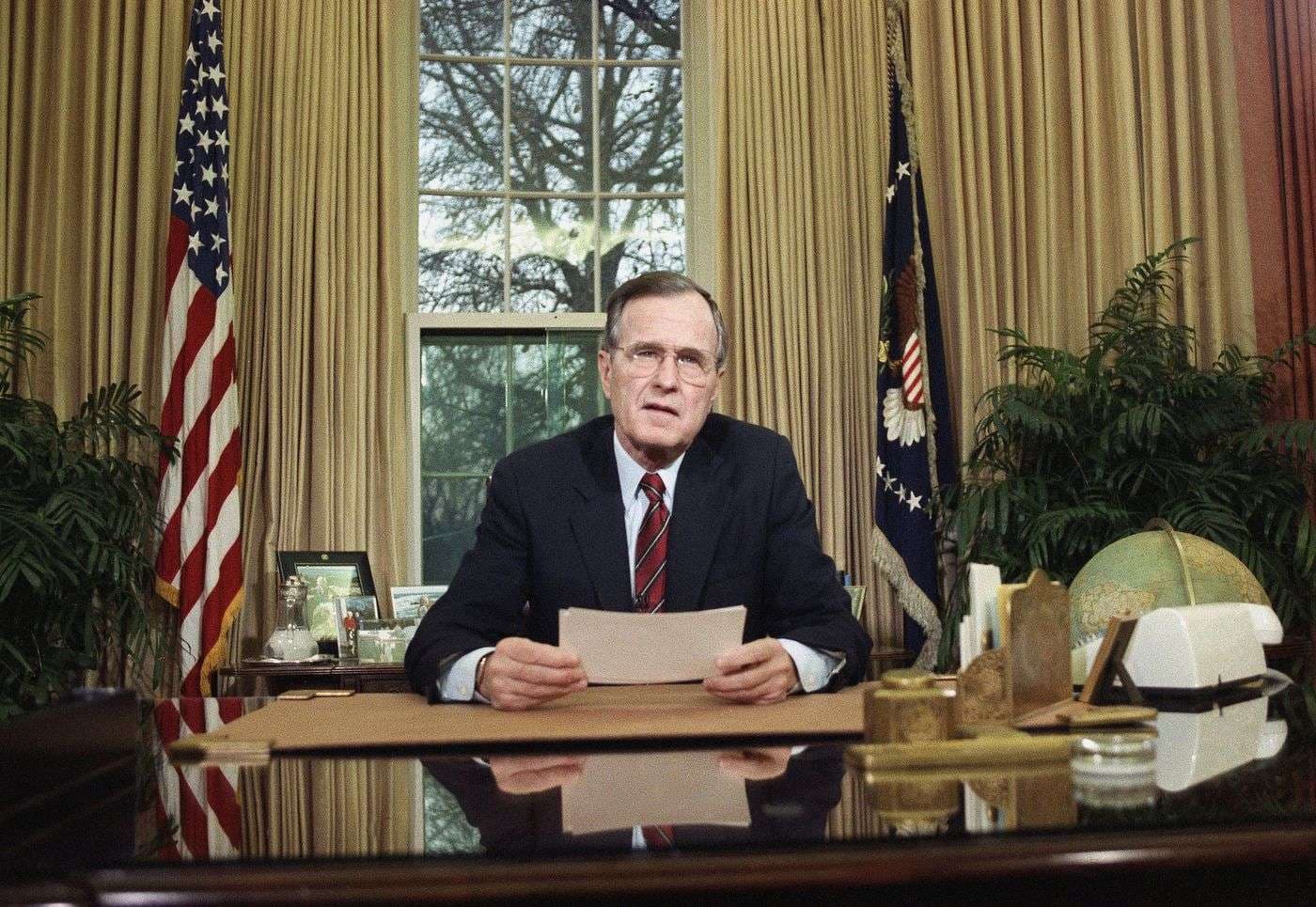 George H.W. Bush presidenti i parë i SHBA-së që mbush 94 vjet