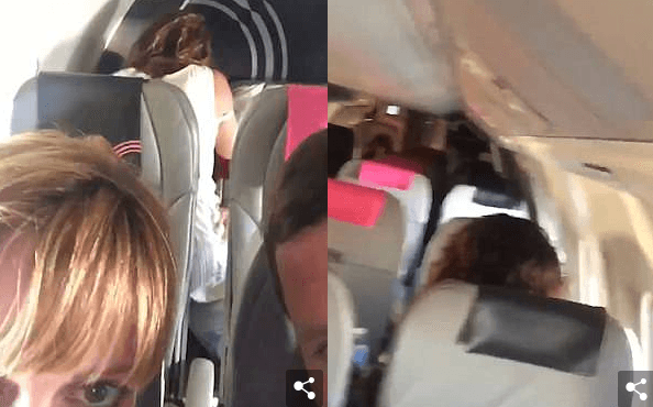 Nisen për pushime në Meksikë por takojnë çiftin që kryente seks në avion (VIDEO)