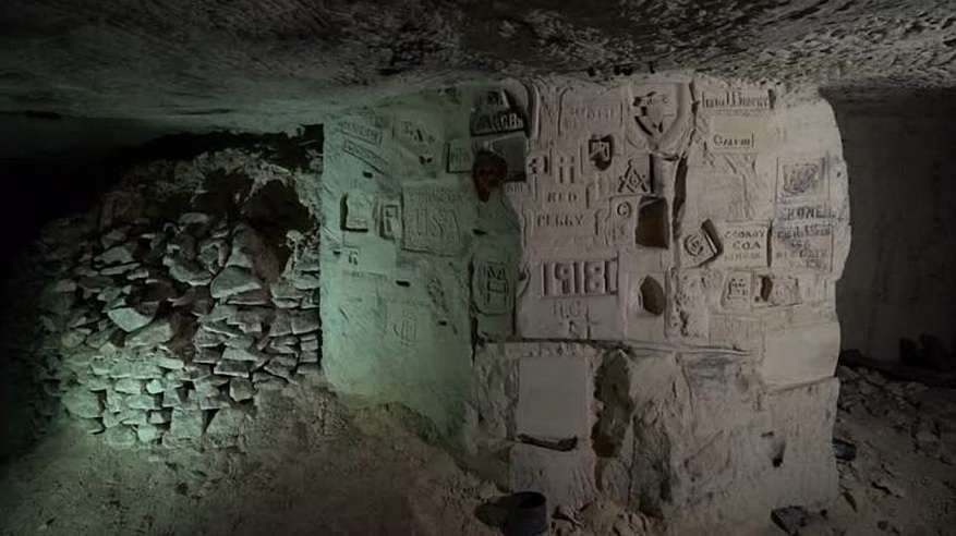 Tunelet franceze, mbajnë gjallë kujtimet e Luftës së Parë Botërore
