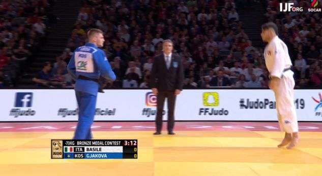Akil Gjakova mbetet pa medalje në Grand Slam të Parisit