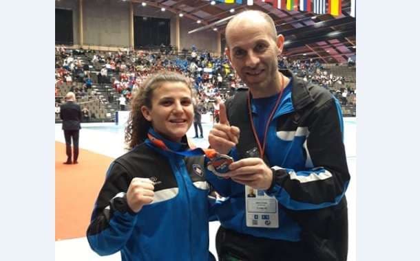 Karateistja Albulena Gërvalla fitoi medaljen e bronztë në Kampionatin Evropian U-21