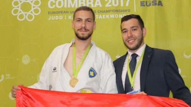 Karaqi fiton pikë Olimpike në Premier Ligën e Karatesë në Dubai