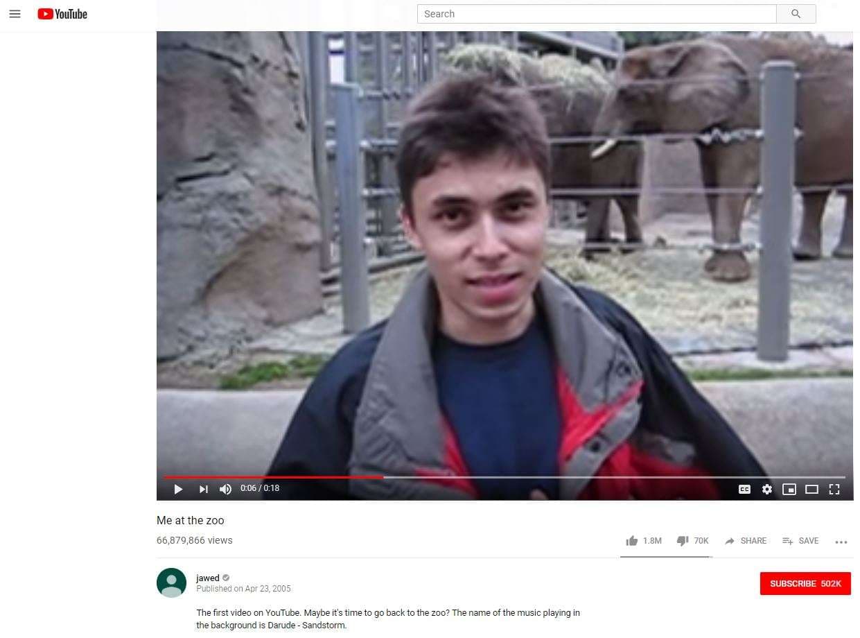14 vjet nga videoja e parë në YouTube (VIDEO)