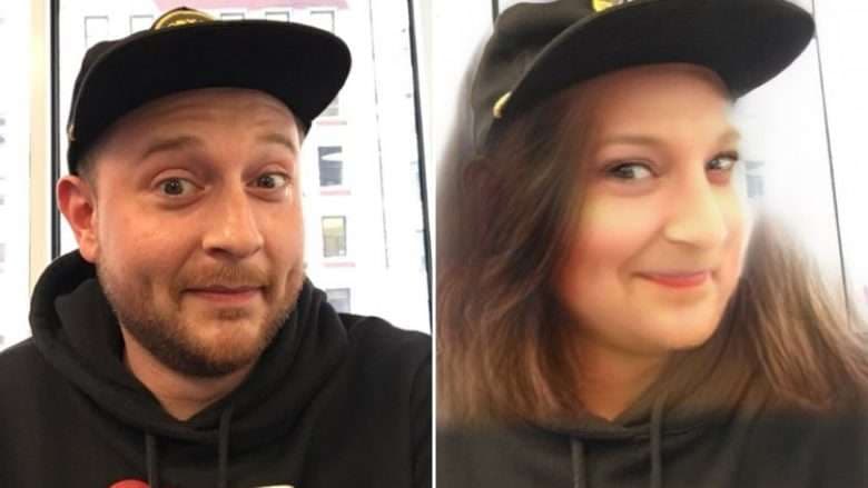 Filtri për ndërrim gjinie: Snapchat me shtatë milionë përdorues më shumë (FOTO+VIDEO)