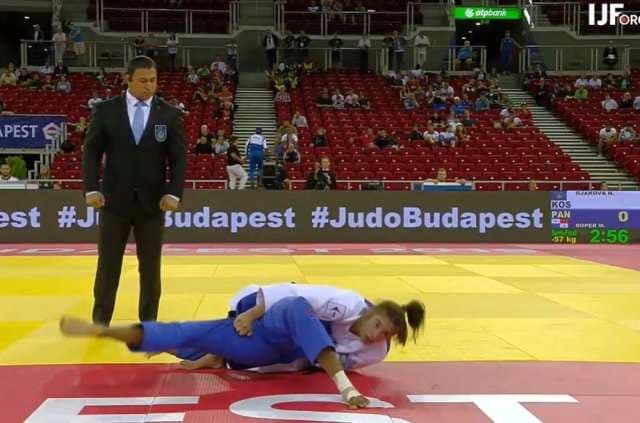 Nora Gjakova dhe Distria Krasniqi, në finale të Grand Prix në Budapest