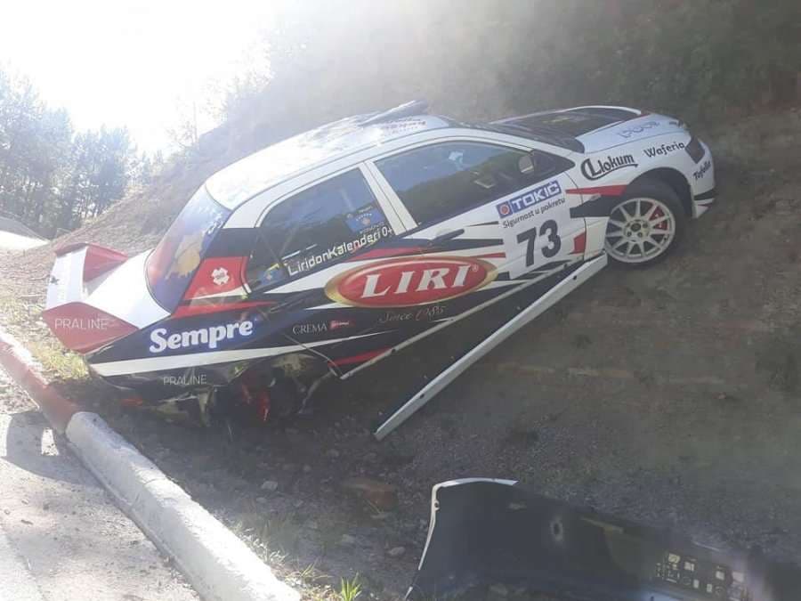 Pëson aksident automobilisti Kalenderi gjatë garës në Buzet
