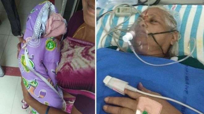 73-vjeçarja indiane bëhet nënë për herë të parë