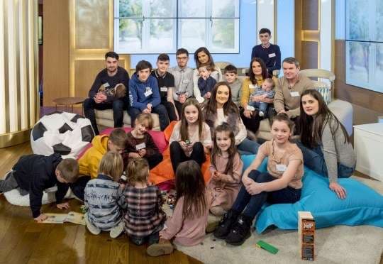 Familja më e madhe në Britani po pret fëmijën e 22-të
