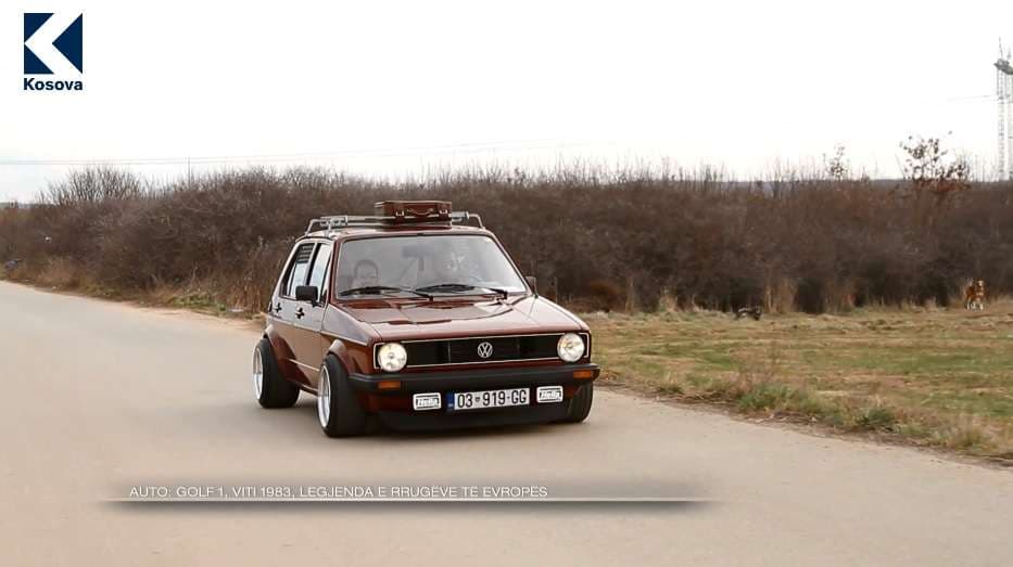 Golf 1 - legjenda e rrugëve të Europës (VIDEO)