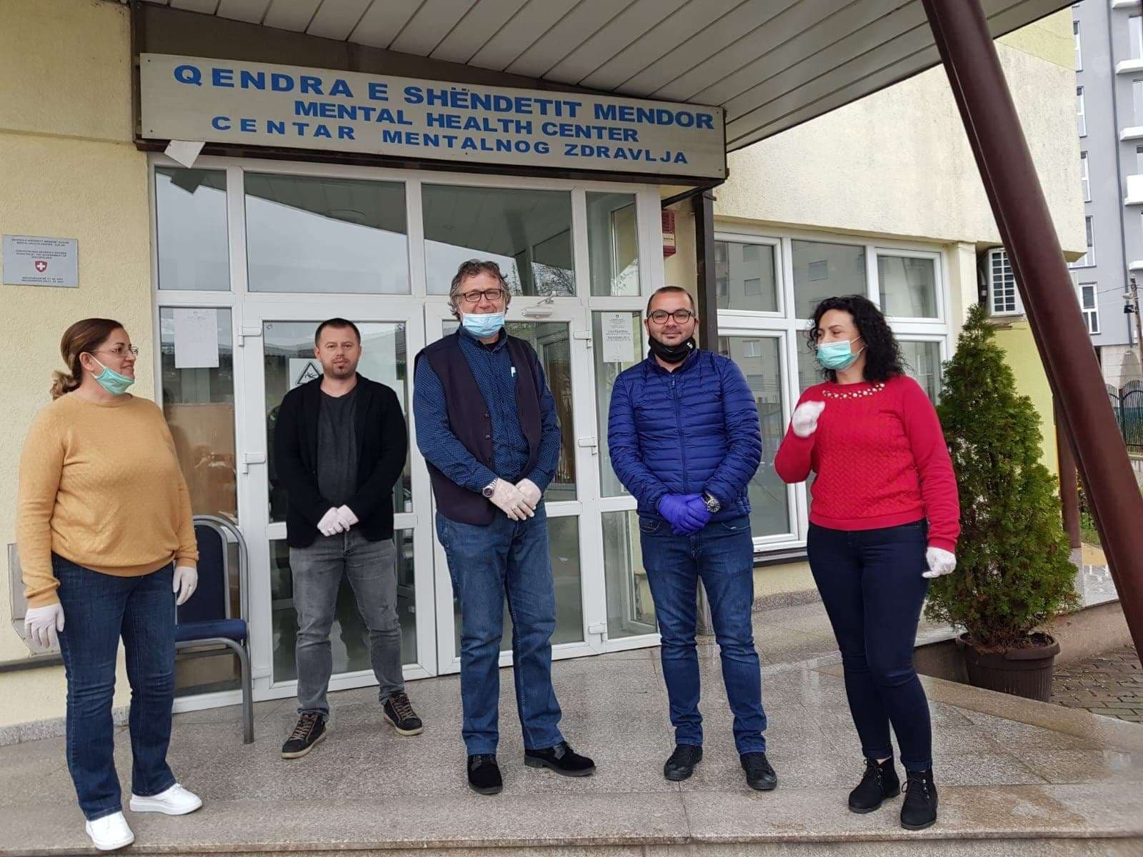 Komuna e Gjilanit mbështet Qendrën e Shëndetit Mendor me pajisje kundër koronavirusit