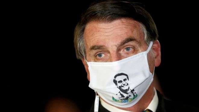 Presidenti i Brazilit Bolsonaro që u tall me koronavirusin del pozitiv