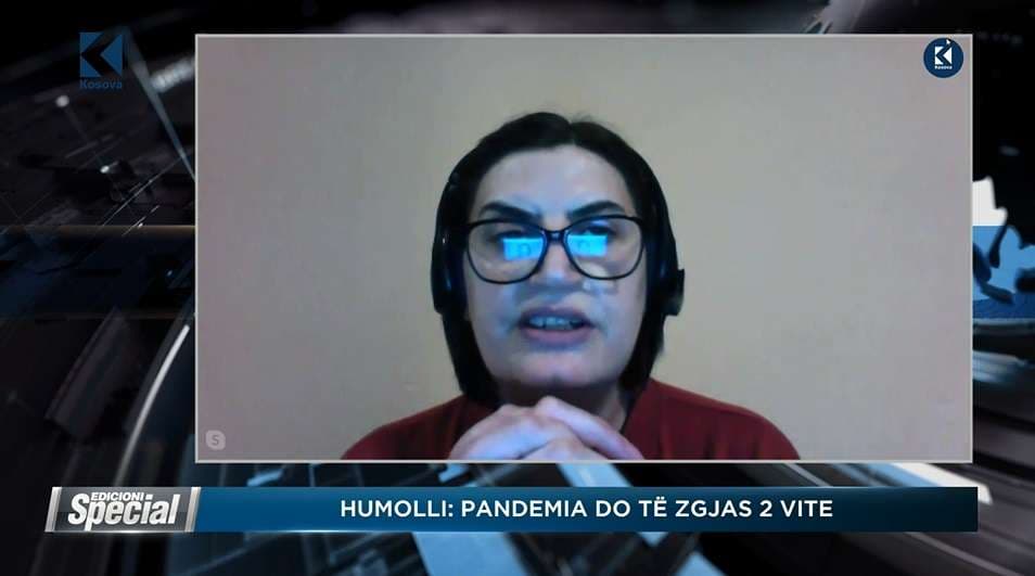 Isme Humolli: Pandemia pritet të zgjasë 1 deri në 2 vjet (VIDEO)