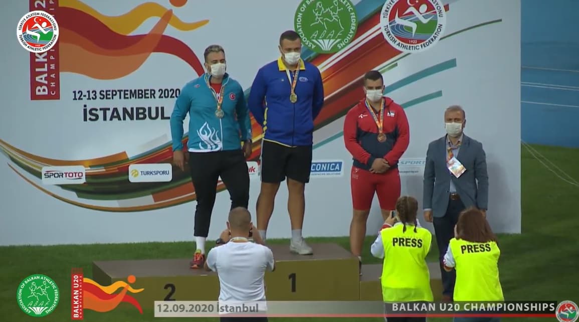 Muhamet Ramadani sërish kampion i Ballkanit në hedhje të gjyles