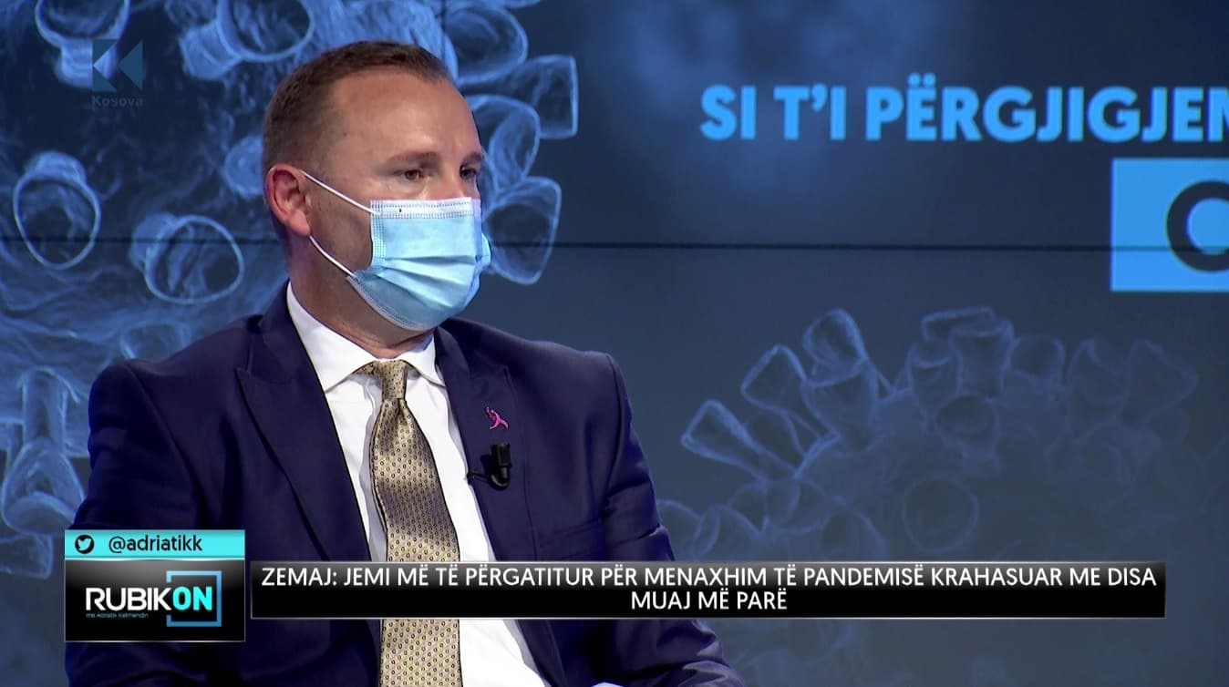 Zemaj: Jemi të përgatitur për përballje me valën e dytë të COVID-19 (VIDEO)