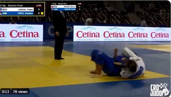 Flaka Loxha shkon në finalen e Kupës Evropiane të Xhudos në Dubrovnik