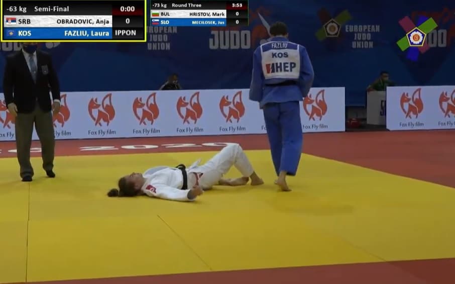 Laura Fazliu mposht xhudisten serbe (VIDEO)