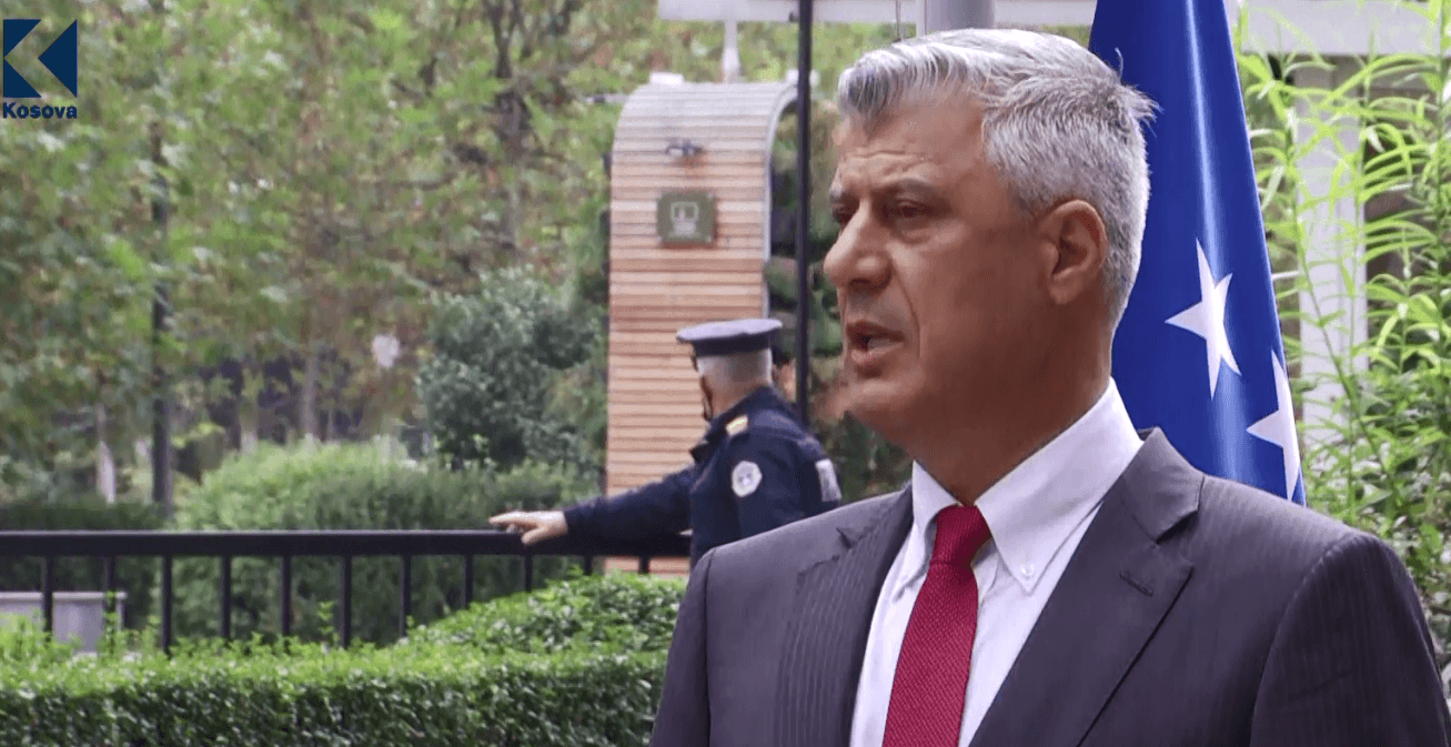 Thaçi pas dorëheqjes: Ndihem krenar për përgjegjësinë që kam bartur