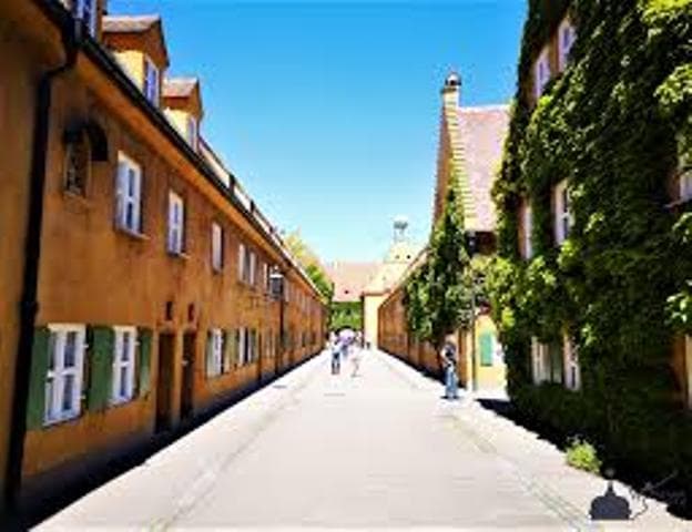Fuggerei, qytetëza gjermane që qiraja kushton vetëm 88 cent në vit
