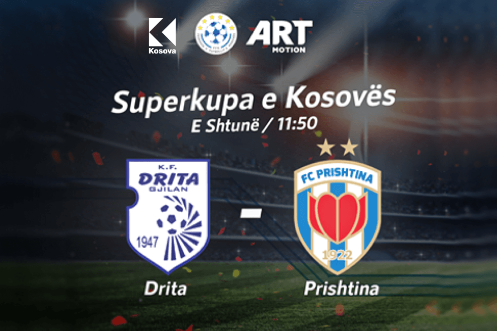 Ekskluziviteti i finales së Kosovës në futboll vetëm në Artmotion dhe Klan Kosova