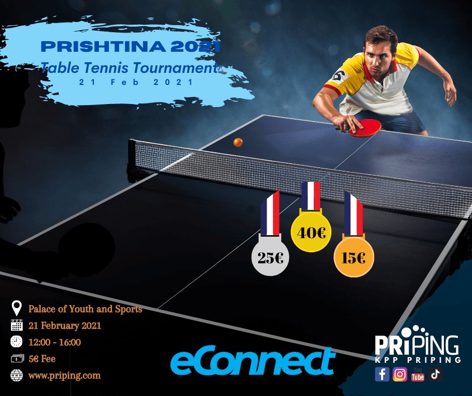 Fituesit e turneut "Prishtina 2021" në Ping-Pong (VIDEO)