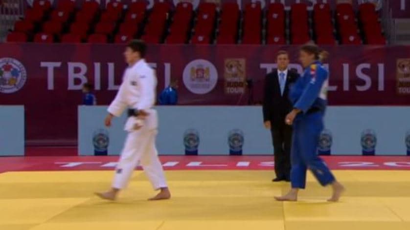 Xhudistja Laura Fazliu mbetet pa medalje në Tbilis