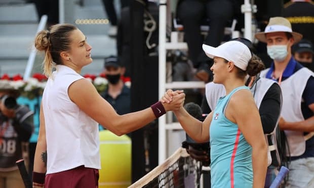 Ash Barty humb finalen e ‘Madrid Open’ ndaj Aryna Sabalenka