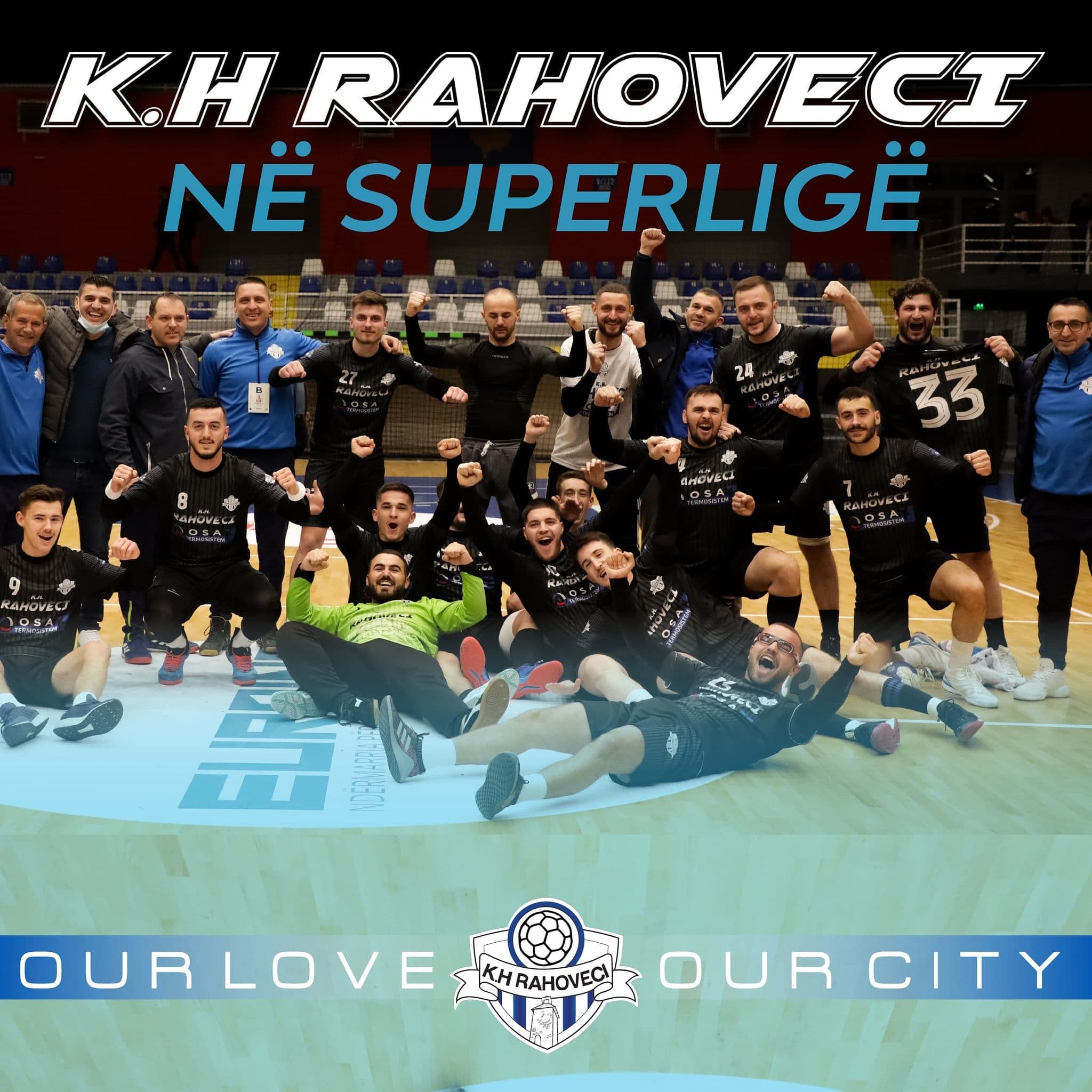 Klubi hendbollit Rahoveci, shkon në Superligë