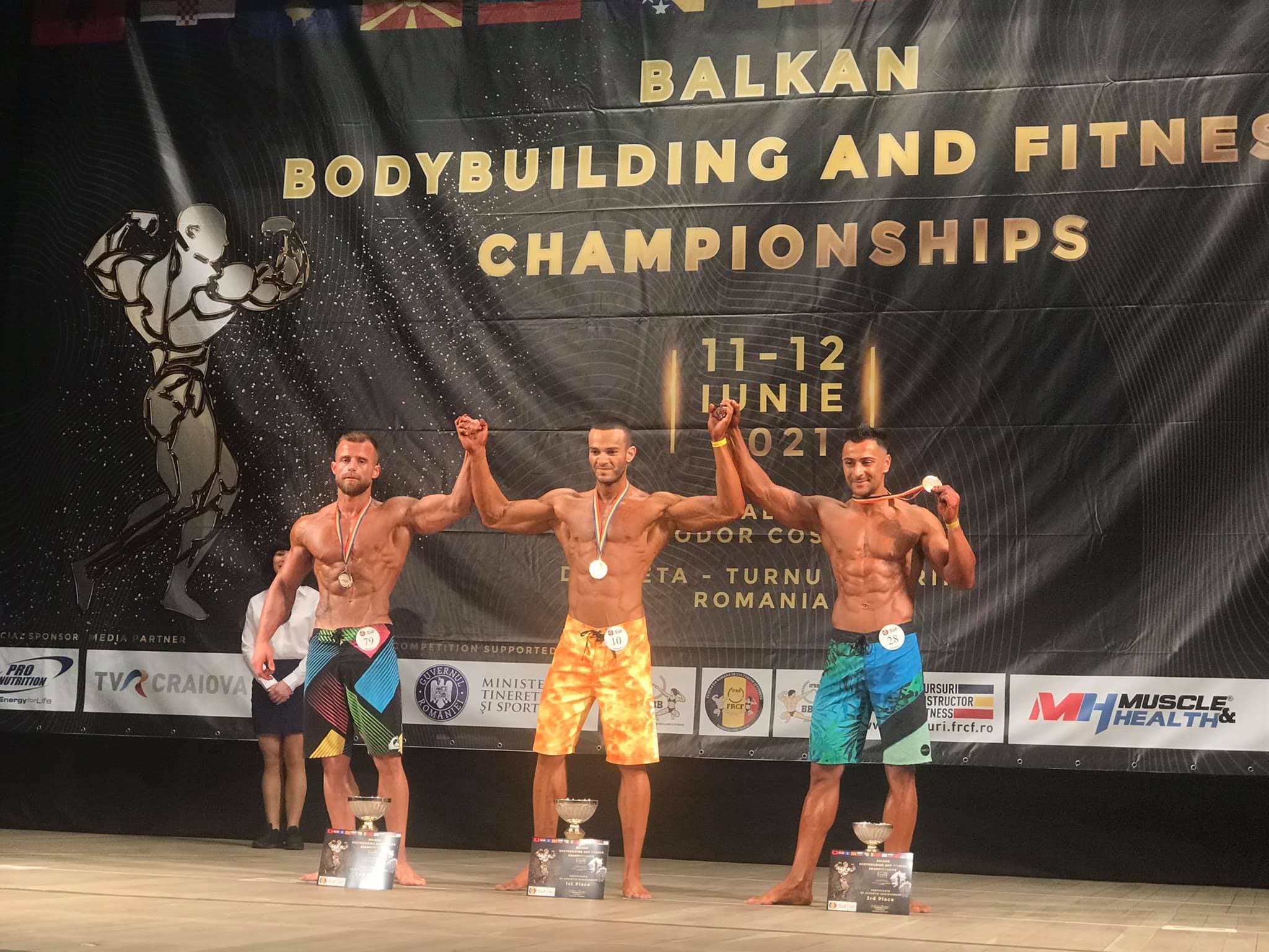 Pesë medalje për Kosovën në Kampionatin Ballkanik të Bodybuildingut