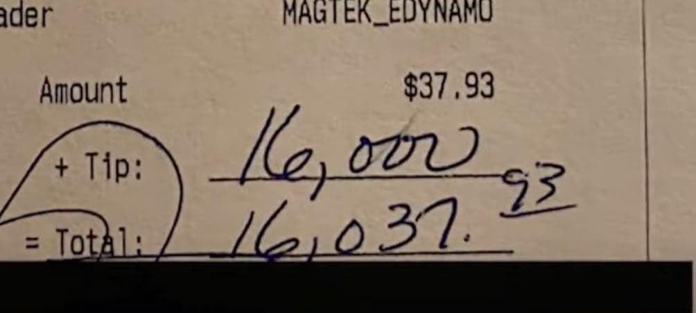Myshteriu i restorantit la bakshish 16 mijë dollarë