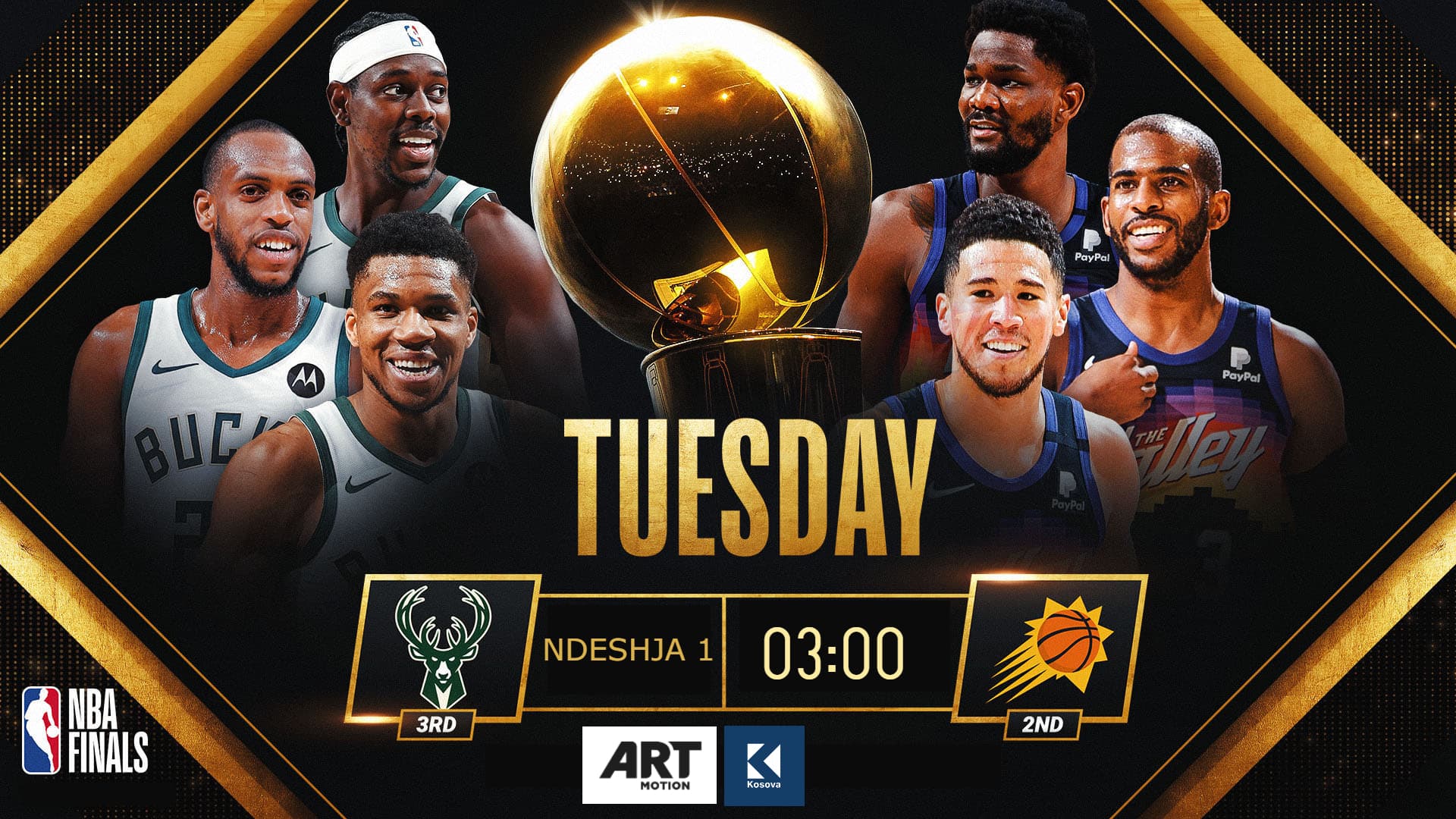 Finalet e NBA ekskluzivisht në Artmotion dhe Klan Kosova
