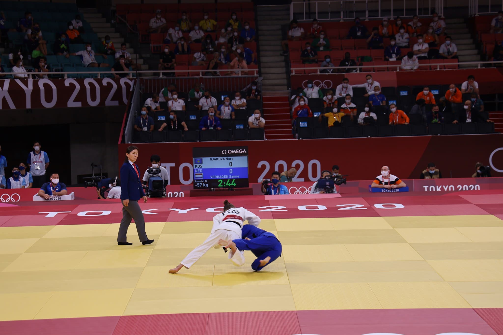 Nora Gjakova kalon në çerekfinale