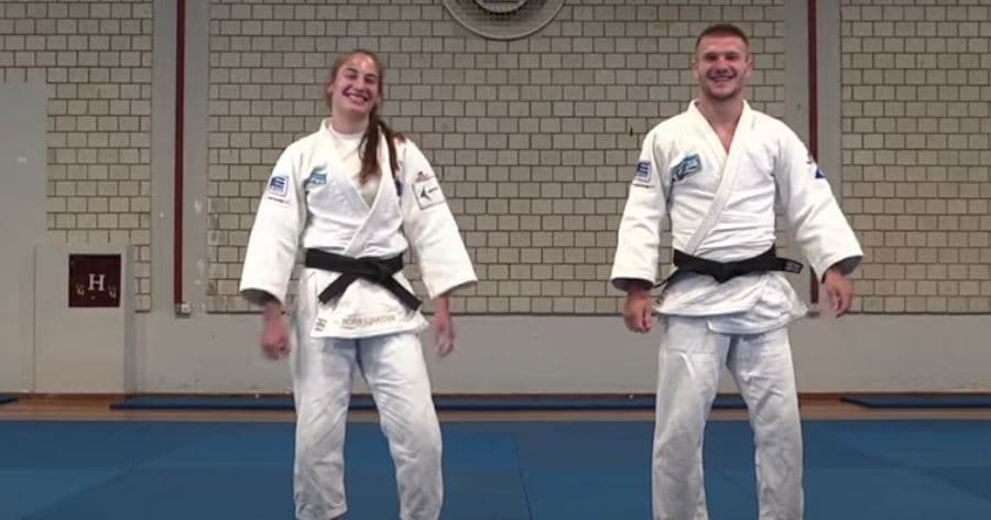 THROW CHALLENGE - Nora Gjakova vs Akil Gjakova (VIDEO)