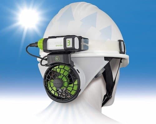 Dizajnohet helmetë freskuese për t'u bërë ballë temperaturave