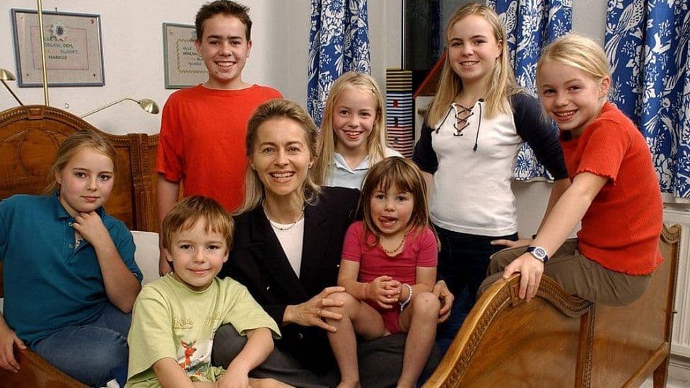 A e dini se Ursula von der Leyen është nënë e shtatë fëmijëve?