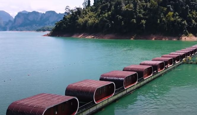 Hoteli në formë kapsulash në Tajlandë (VIDEO)