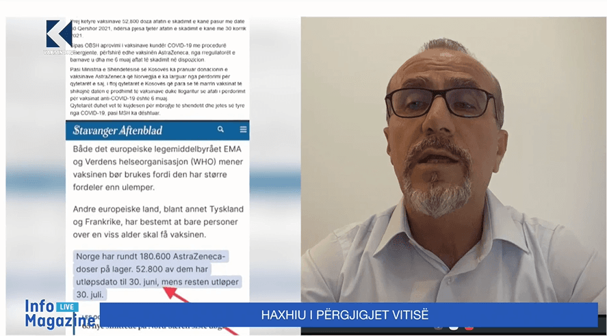 Haxhiu: Vitia keqmenaxhoi me pandeminë, kishte kohë të vallëzonte në dasma derisa virusi ishte mes nesh