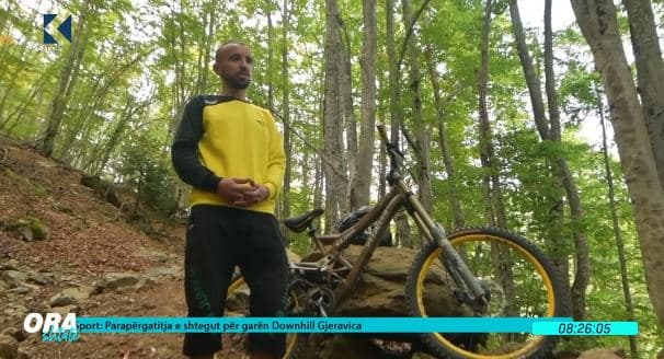 Parapërgatitja e shtegut për garën Downhill Gjeravica (VIDEO)