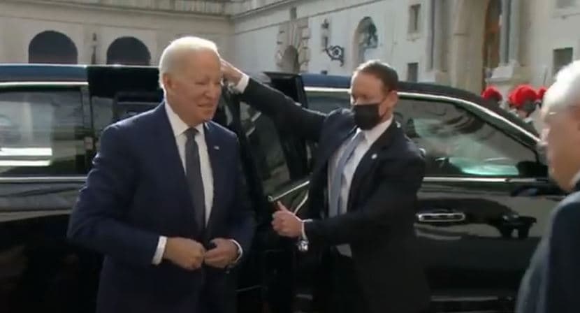 Joe dhe Jill Biden arrijnë në Vatikan nën përcjelljen e mbi 80 automjeteve (VIDEO)