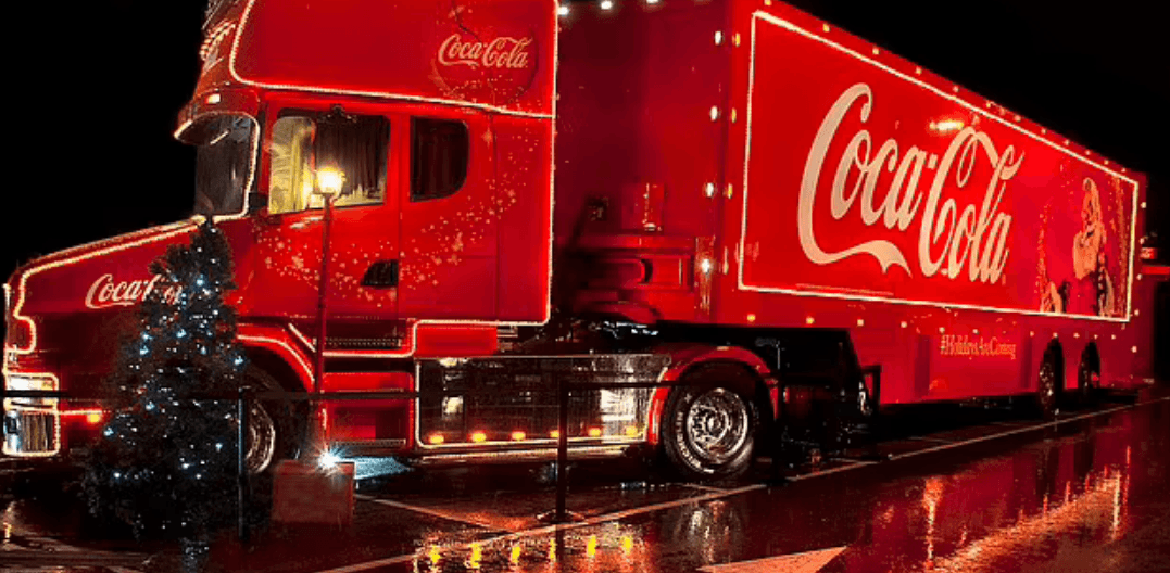 Kamioni festiv i Coca-Cola rikthen turneun e tij në Mbretërinë e Bashkuar pas ndërprerjes nga COVID