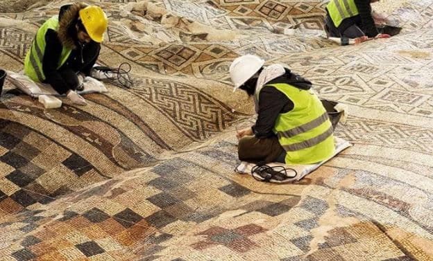Zbulohet një mozaik romak në Turqi, që ruajti valën e një tërmeti pa pësuar as edhe një thyerje të vetme (FOTO)