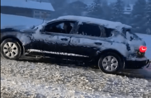 Gazmendi me Audi nxjerr gjermanin me kamion nga bora (VIDEO)