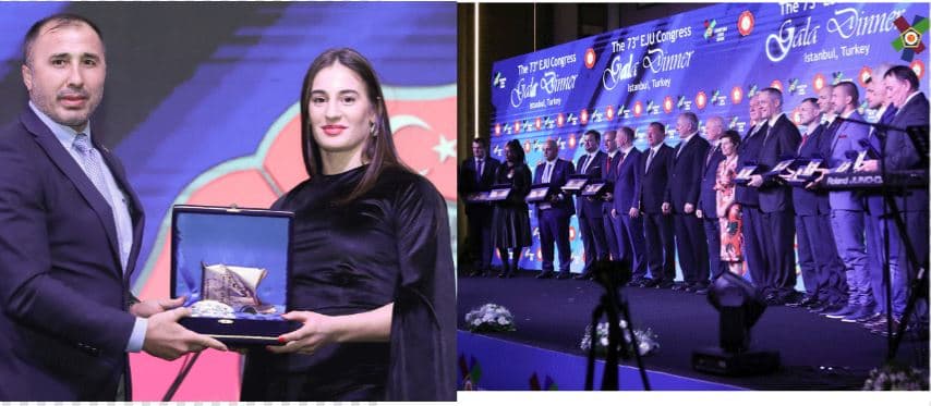 Olimpistet Krasniqi e Gjakova dekorohen nga EFJ