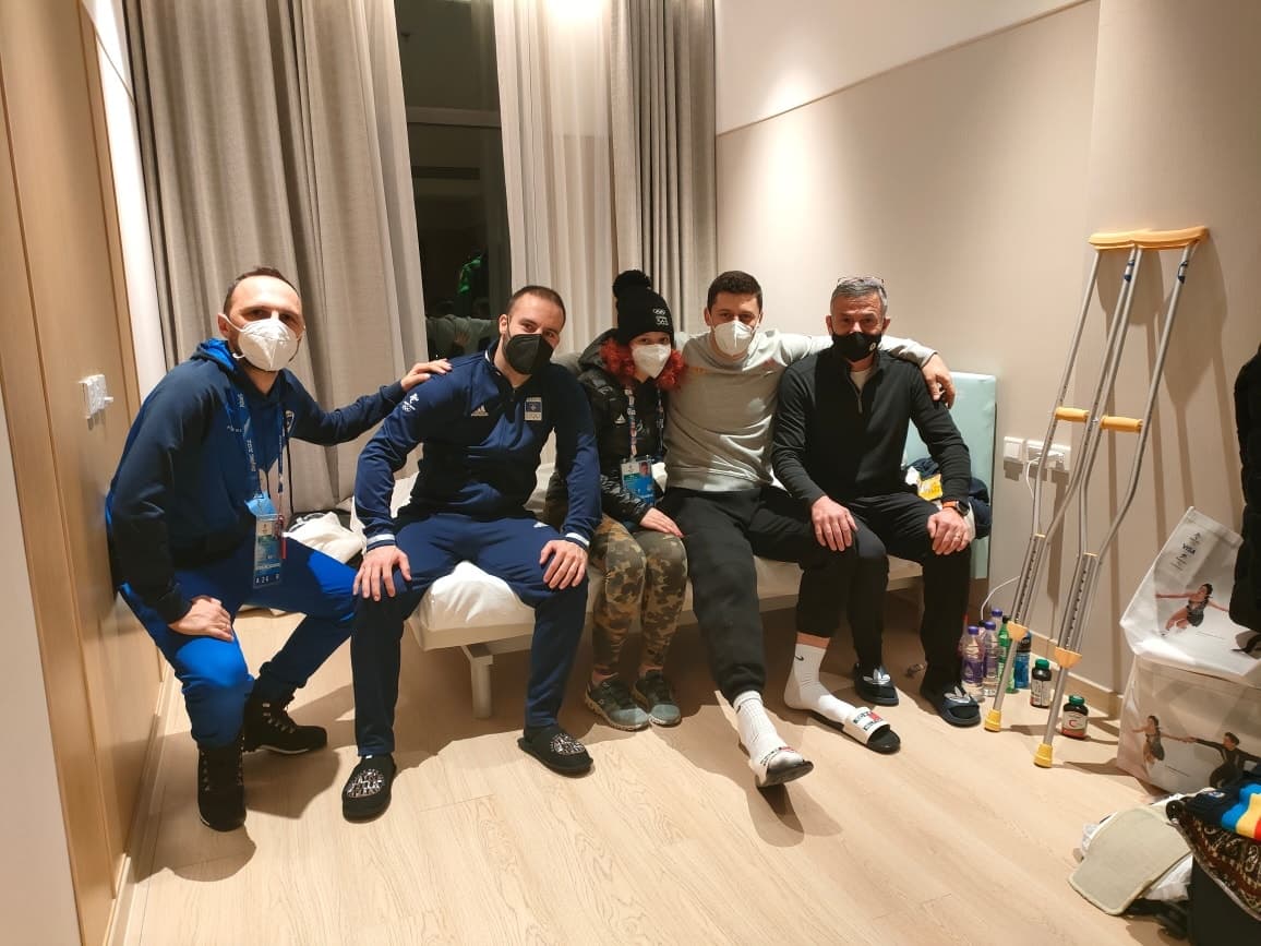 Komiteti Olimpik viziton skitarin shqiptar që lëndoi gjurin në Lojërat Olimpike Dimërore