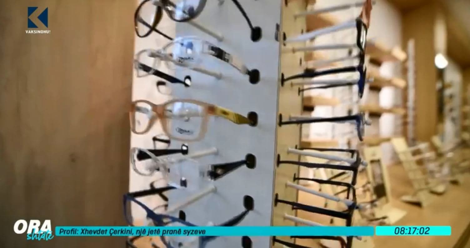 Xhevdet Çerkini, një jetë pranë syzeve (VIDEO)