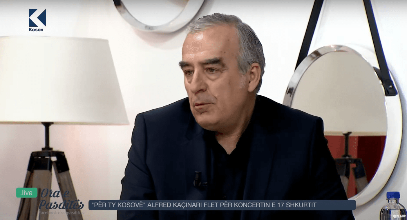 Alfred Kaçinari: Ju pret një koncert i mrekullueshëm në Klan Kosova (VIDEO)