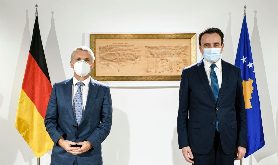 Kurti falënderon Gjermaninë për njohjen e patentë shoferëve