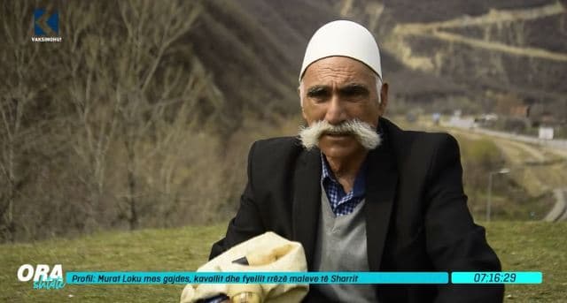 Murat Loku mes gajdes, kavallit dhe fyellit rrëzë maleve të Sharrit (VIDEO)