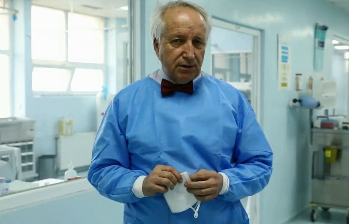 Ministri Latifi me mesazh nga Klinika Infektive (VIDEO)