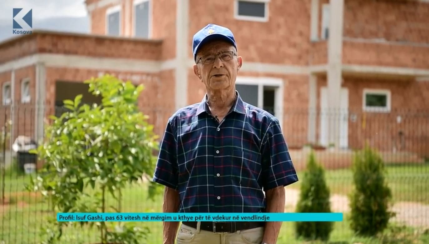 Isuf Gashi, pas 63 vitesh në mërgim u kthye për të vdekur në vendlindje (VIDEO)